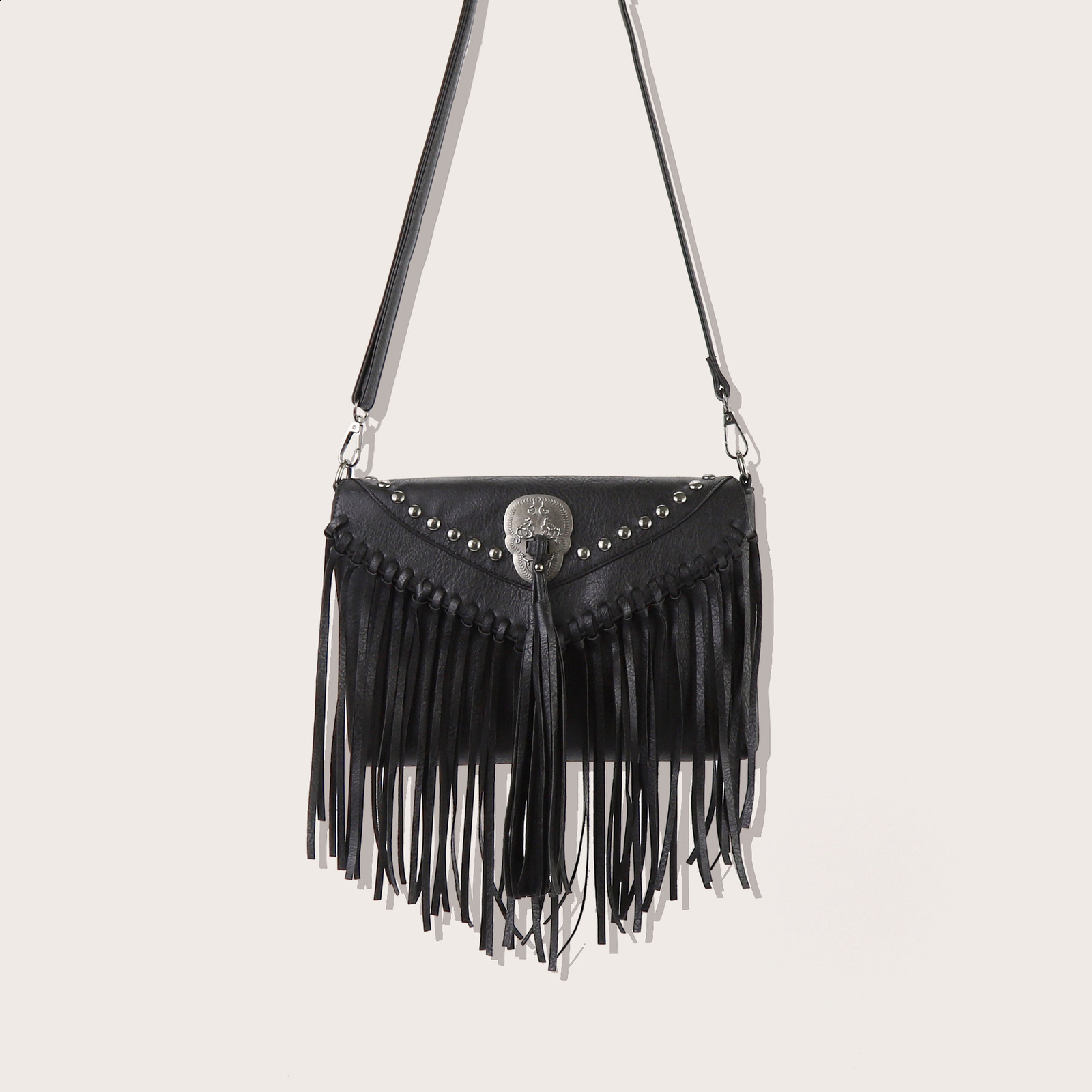 Evening Bags Celela Original Shoulder Bag For Women PU Leather Clutch er Handbags Western Purse Fringe Messenger Bag 230506