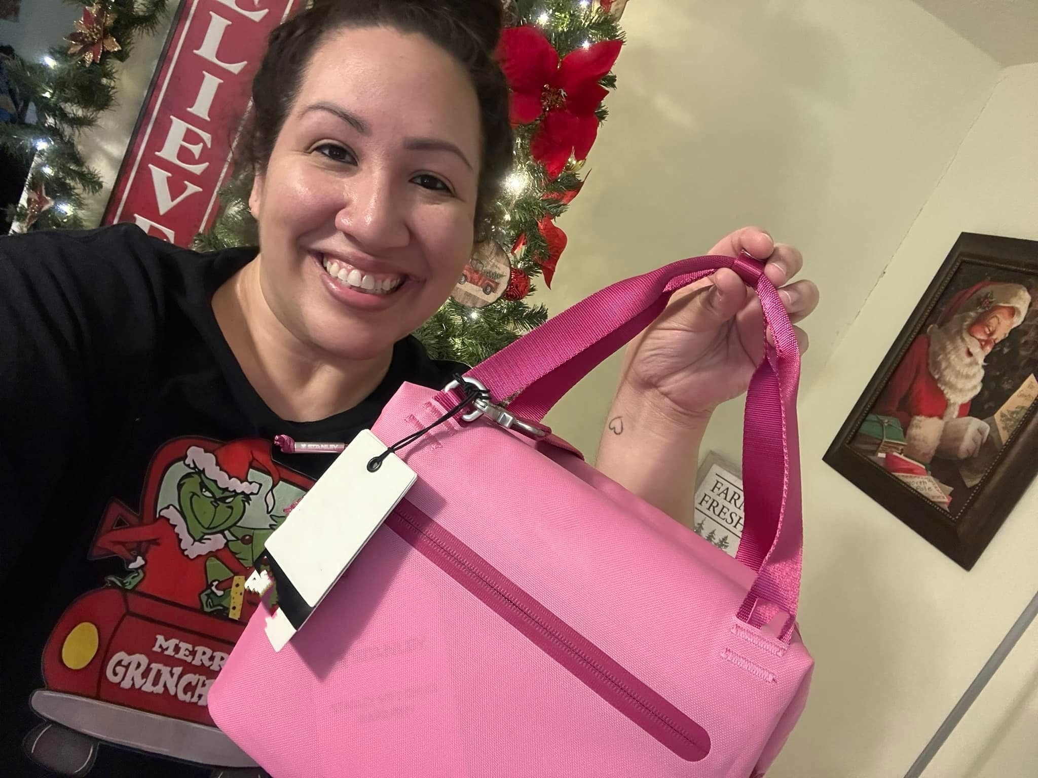 US Warehouse All Day Julienne Mini Soft Cooler Lunch Bag Box 10-Can Recycled Polyester Cooler 12-Hour Cooling Travel Cooler Bags 0730