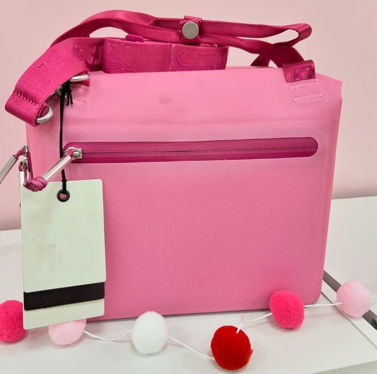 US Stock All Day Julienne Mini Soft Cooler Bag And Lunch Box 10 Can Recycled Polyester Cream Black DHL 0509
