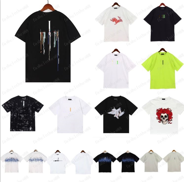 Men plus T shirts Printed Fashion man T-shirt Cotton Casual Tees Short Sleeve Hip Hop Streetwear Luxury TShirts SIZE S-2XL