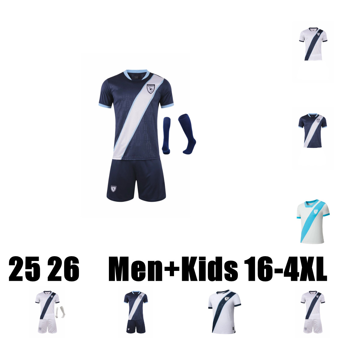 XXXL 4XL 2025 2026 Guatemala Soccer Jerseys LOM CEBALLOS PELEG camisetas de futbol national football team 25 26 Home Fans Version SANTIS Football Shirts Men Uniforms