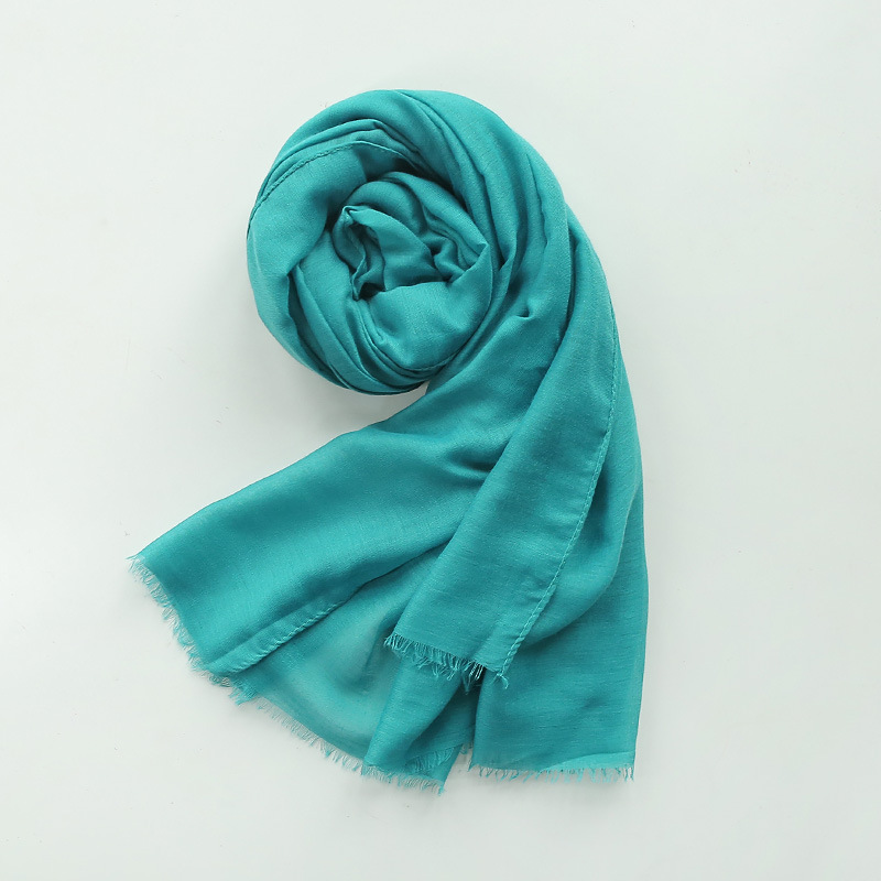 K271 Solid color imitation cotton and linen travel scarf for women, solid color gauze scarf, sun protection, thin silk scarf, warm scarf, shawl gift