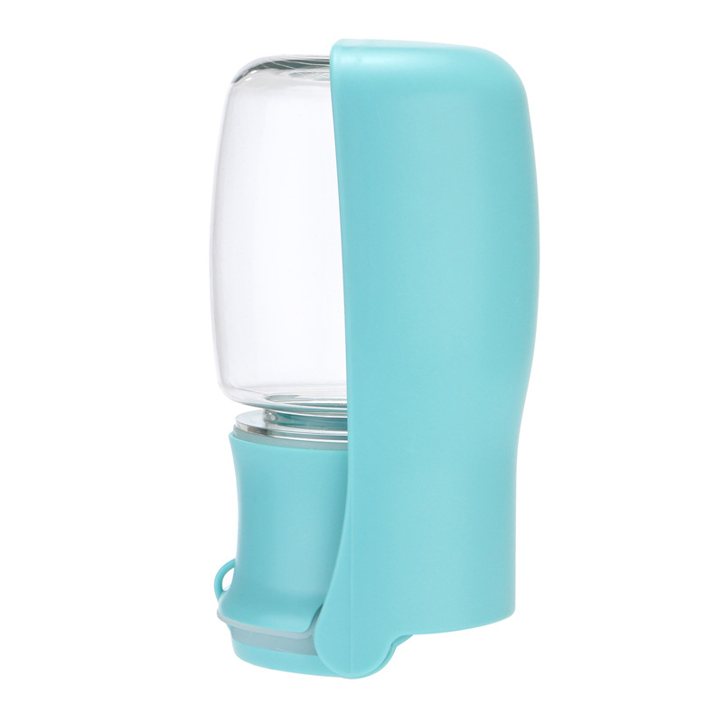 Dog Water Bottle with Food Container - Foldable Portable Puppy Travel Water Dispenser, Leak Proof Dog Water Bowl Summer Accessories for Pet Outdoor Wa - view 5