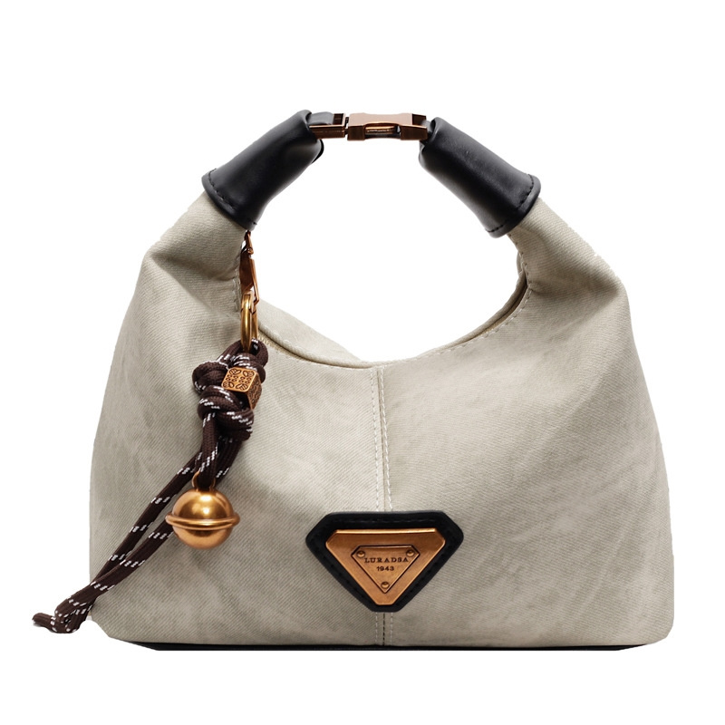 Designer bag free shipping 2025 new women's fashionable high-end texture large capacity hand-held shoulder crossbody bag