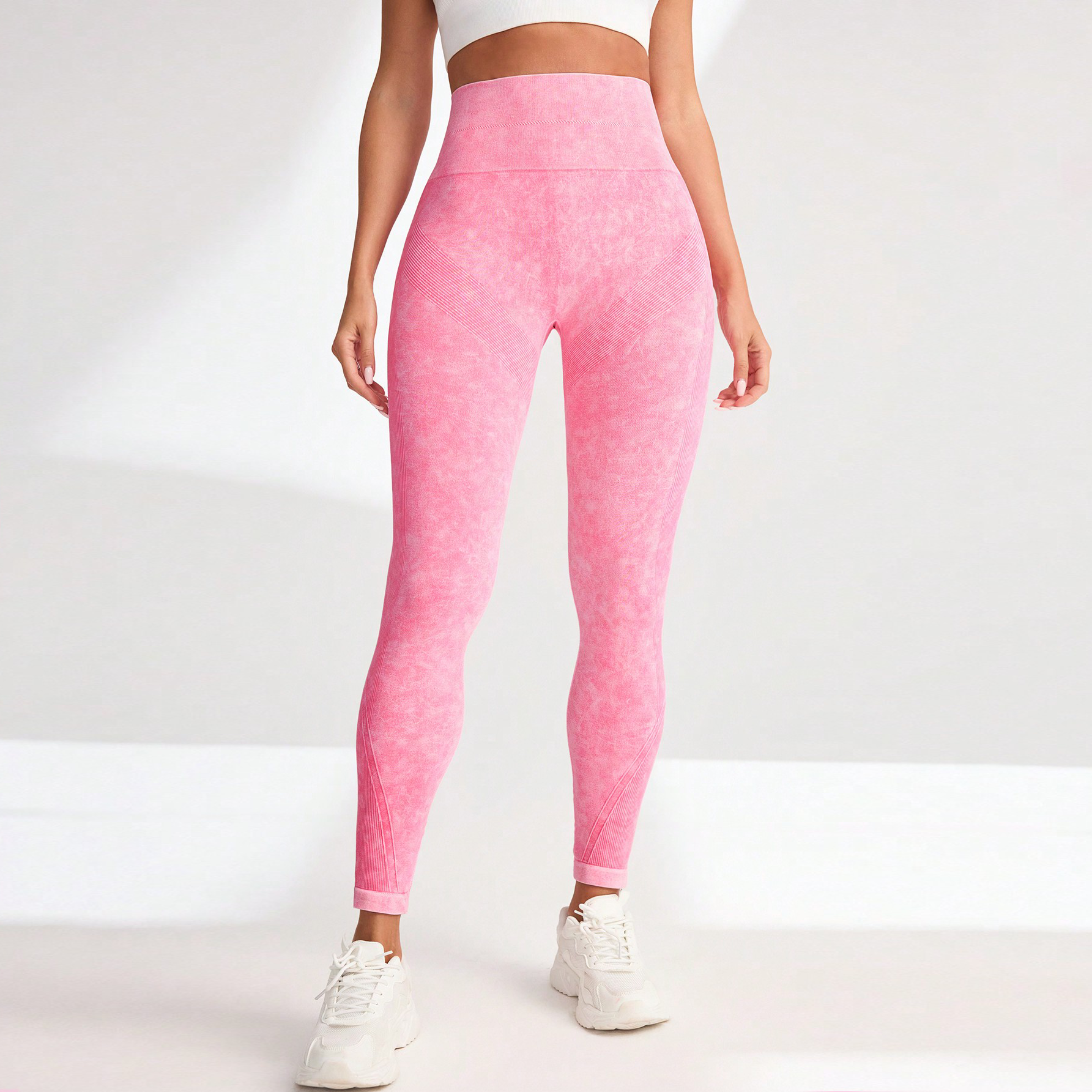 Women's Chic Athletic Short - High Durability Sand Washed Material Perfect For Any Exercise