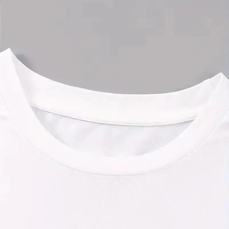 Womens Korean style white short sleeved Tshirt womens summer loose n retro casual toplevel clothing 250324