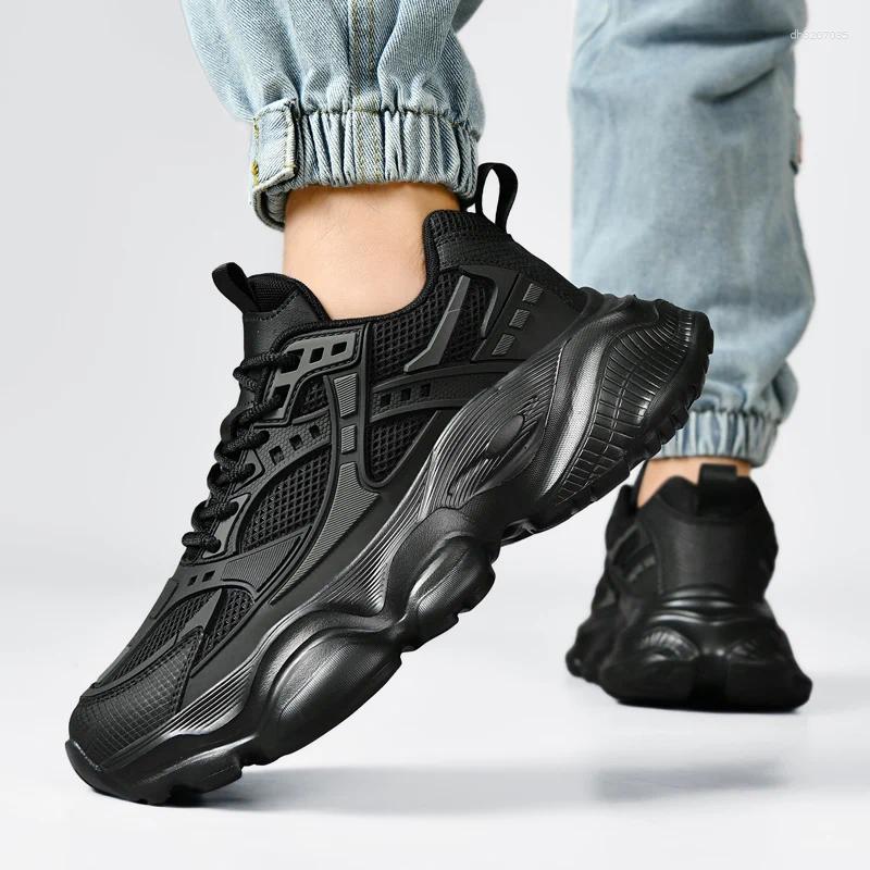 Casual Shoes Fashion Black Basketball Men's Sneakers Lightweight Large Size 48 Running For Men High Quality Office Walking