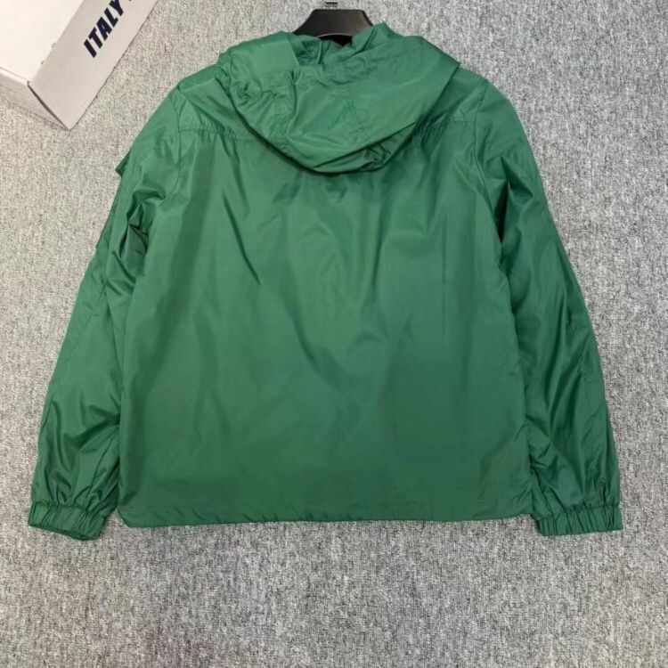 M Home 2025 New Trendy Spring Autumn Style Mature Light and Thin Hooded Coat Short Men's Jacket