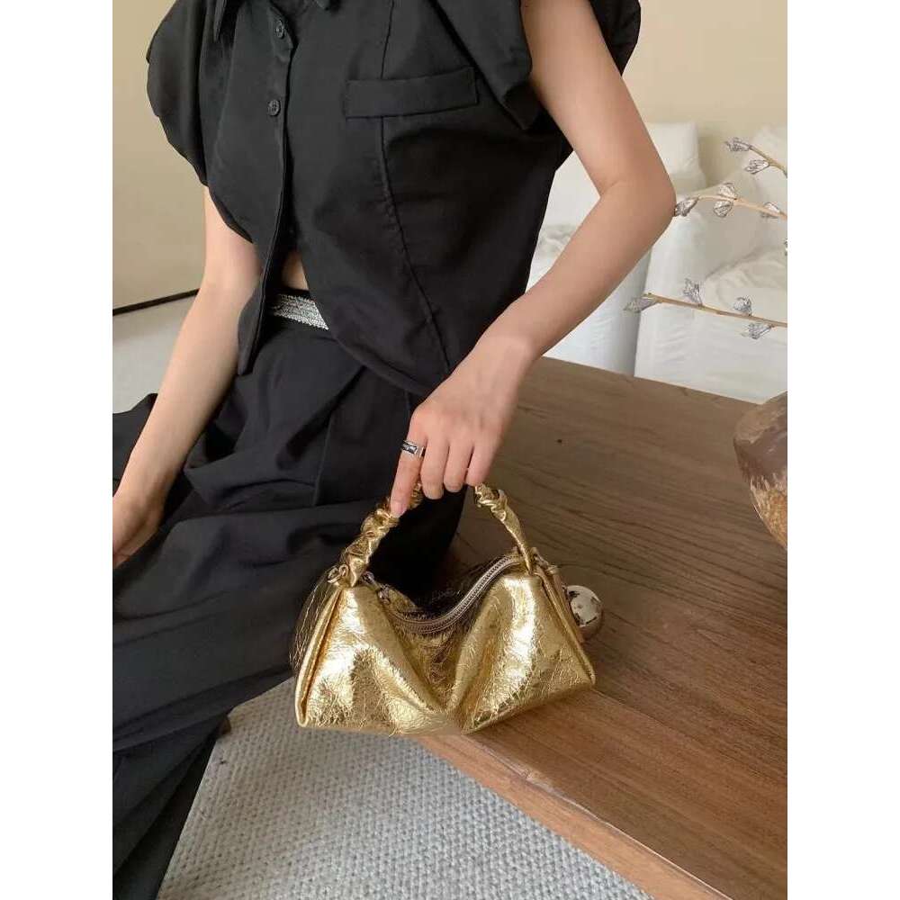 Women's Bags Women Design Genuine Leather Bag Fashion Zipper Casual Tote Handbag Chain Single Shoulder Summer New Ladies Crossbody Bags