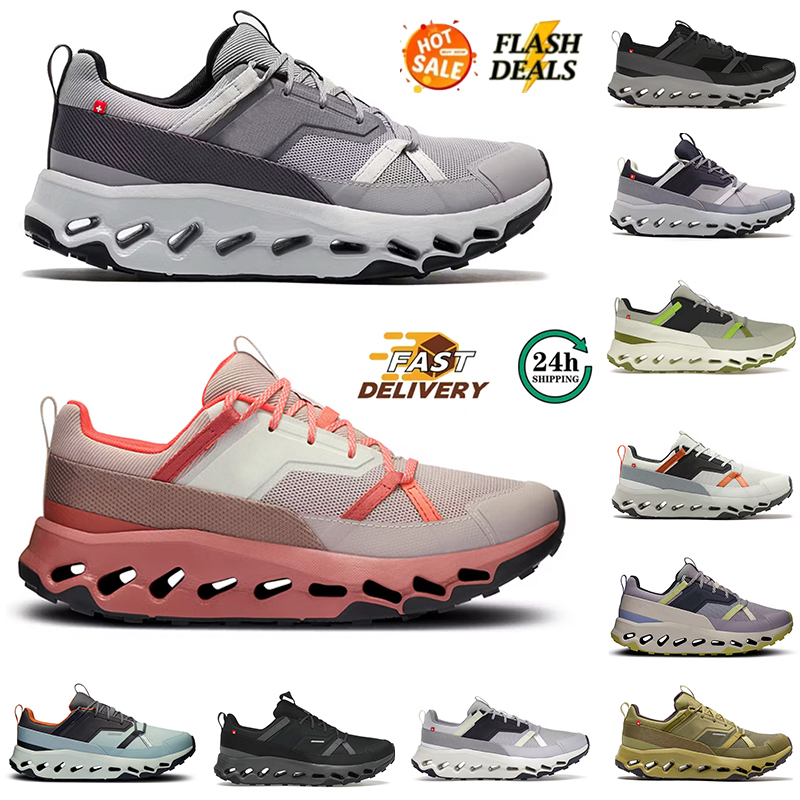 New mens Running shoes womens sneakers Waterproof Black Eclipse Fog Mahogany zinc sand Alloy men Sports trainers man outdoor breathable Hiking shoe size 36-45