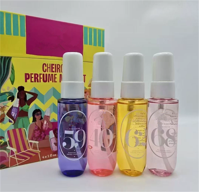 Sol Janeiro Perfume Brazilian CHEIROSA PERFUME MIST SET 68 62 40 59 30ML*4 Gift Set BRUME PARFUME Body mist spray e5d