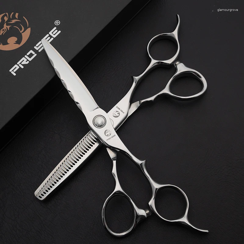 Custom Hair Scissors Professional 6.0 Inch Adjustable Screw Cutting Barber Tools S2563