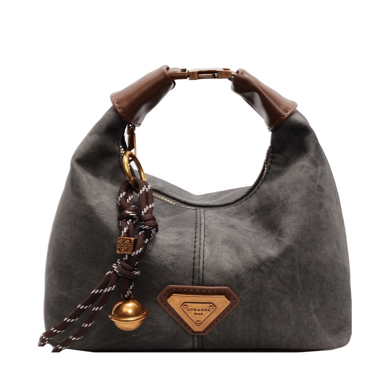 Designer bag free shipping 2025 new women's fashionable high-end texture large capacity hand-held shoulder crossbody bag