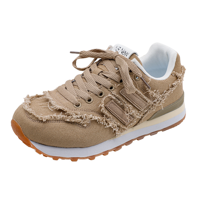 designer shoes new Retro brushed and distressed men's and women's couple running shoes damaged version canvas sports shoes