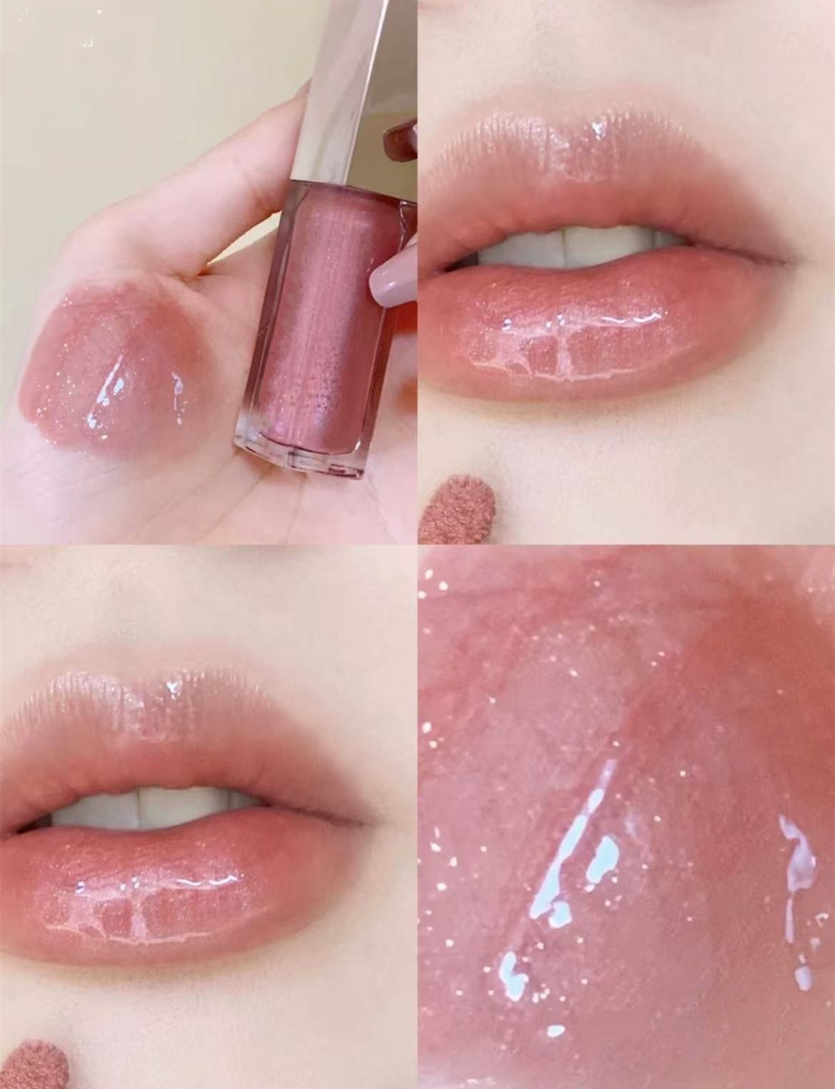 Designer Gloss Bomb Color Drip Lip Cream Heat Makeup Liquid Lipstick Moisturizing Plumper Long Lasting Lipgloss 6Ml Free Shipping