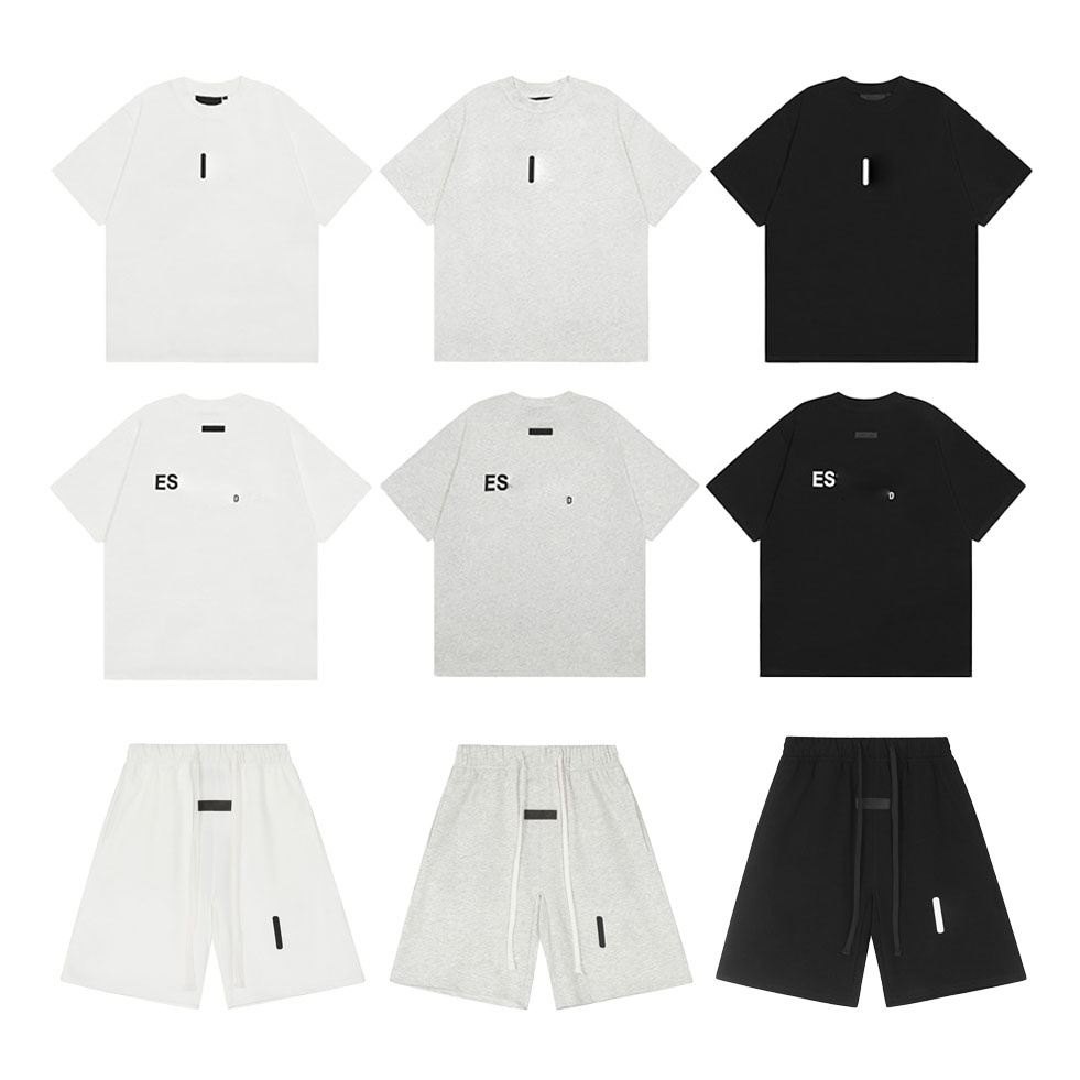 Designer Mens Tracksuit Letter Printed Cotton T-Shirt Elastic Drawstring Sweatpants Summer Casual Stylish Streetwear