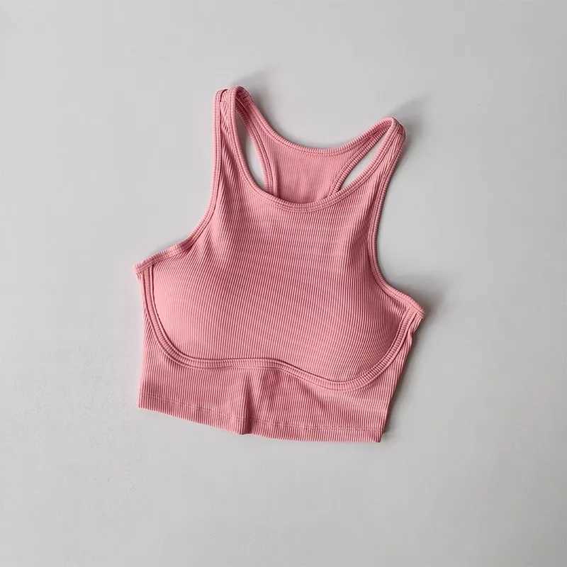 Beautiful back sports bra professional shock resistant fitness high impact womens running vest yoga vest top of the line exercise braXJ250331