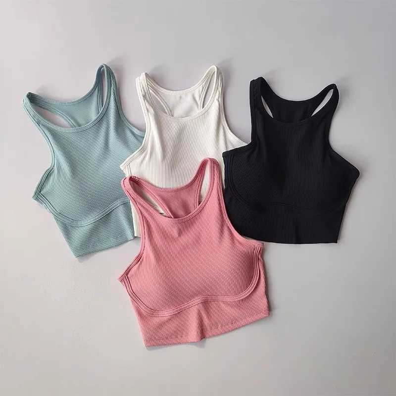 Beautiful back sports bra professional shock resistant fitness high impact womens running vest yoga vest top of the line exercise braXJ250331