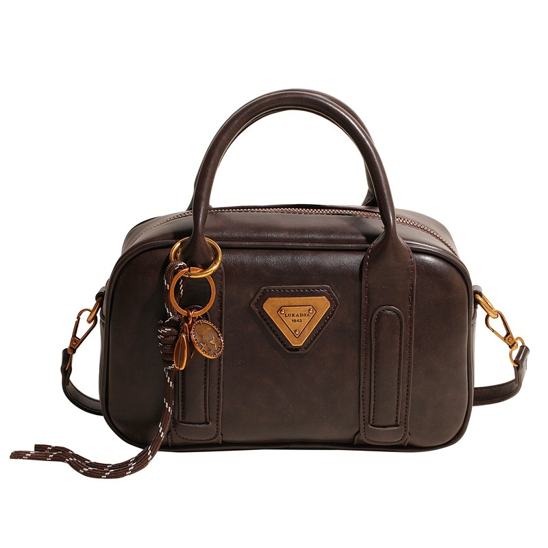 Designer Free Shipping 2025 New Fashionable Commuting Elegant Sand Zipper Bowling Single Shoulder Crossbody Bag For Womens Designer Bag Luxury Bag Tot