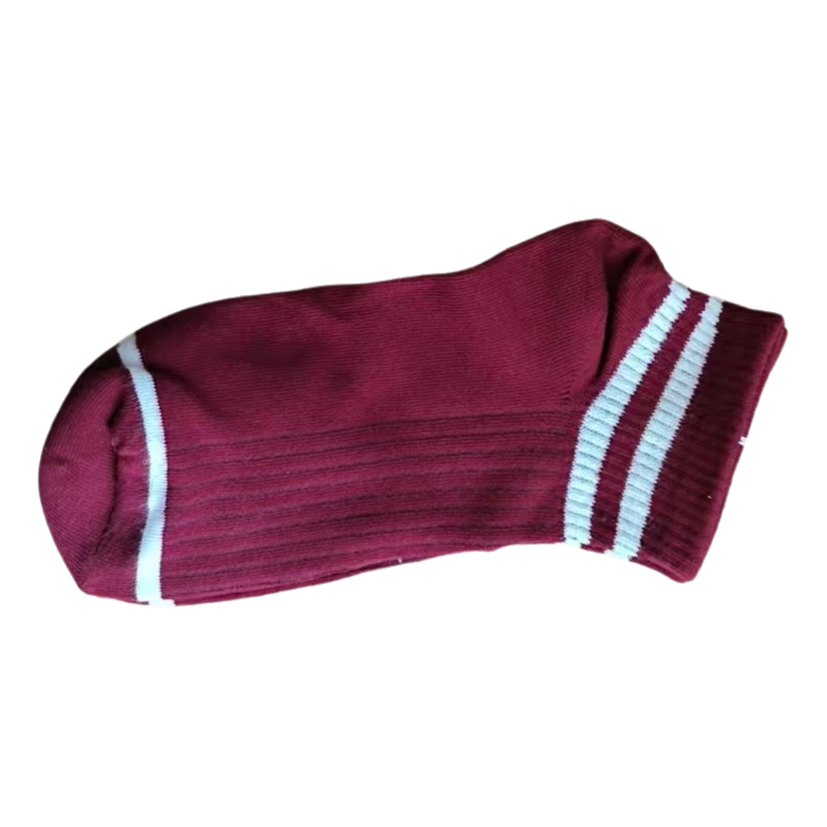 Colorful two-bar cotton socks are made of soft and comfortable cotton material suitable for women's summer wear A pack of 5 pairs wholesalers