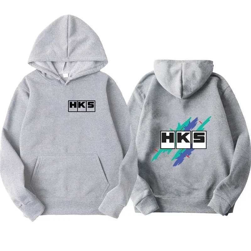 Japan JDM improves HKS Endless Car Hoodies Mens and Womens Printed Hoodies Loose Casual Hoodies Neutral Long Sleeves W250331