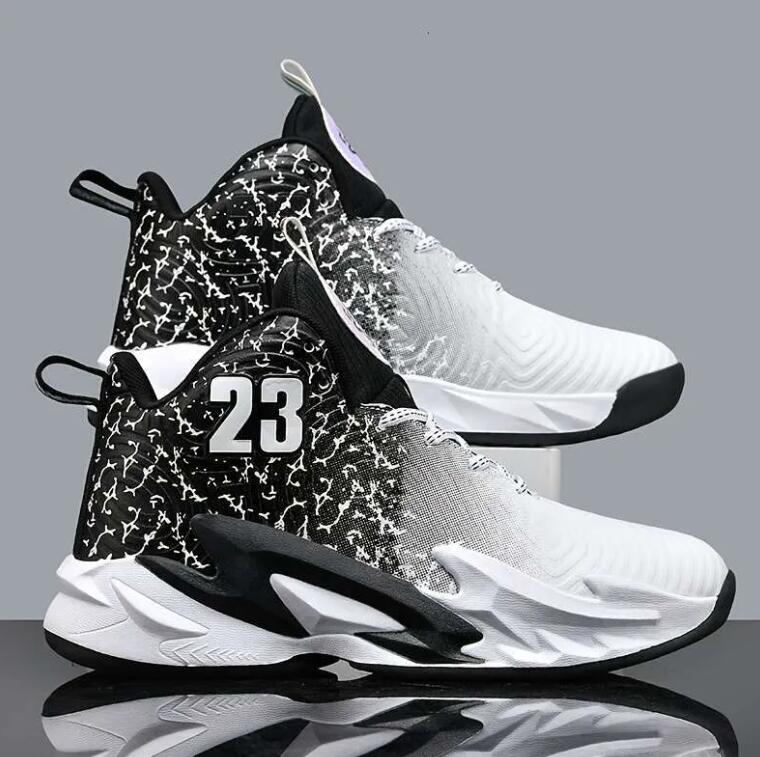 basketball breathable anti slip outdoor men's fash ionable casual neutral sports shoes walking Z 3.31-8