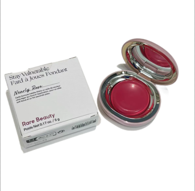 Long Lasting Color waterproof Rare Beauty Glossy Lip and Cheek Blusher 5g Nearly Neutral Mauve Rose Make Up Powder Blusher Cream