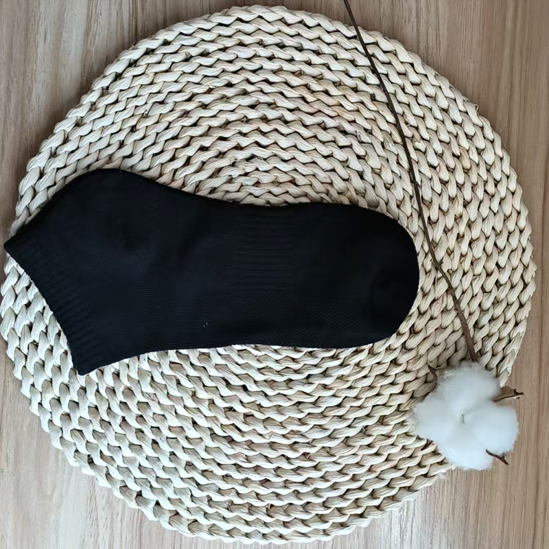 Combed cotton drawstring waist solid color socks for high-end people in hot summer areas have a certain anti-odor effect A pack of 10 pairs
