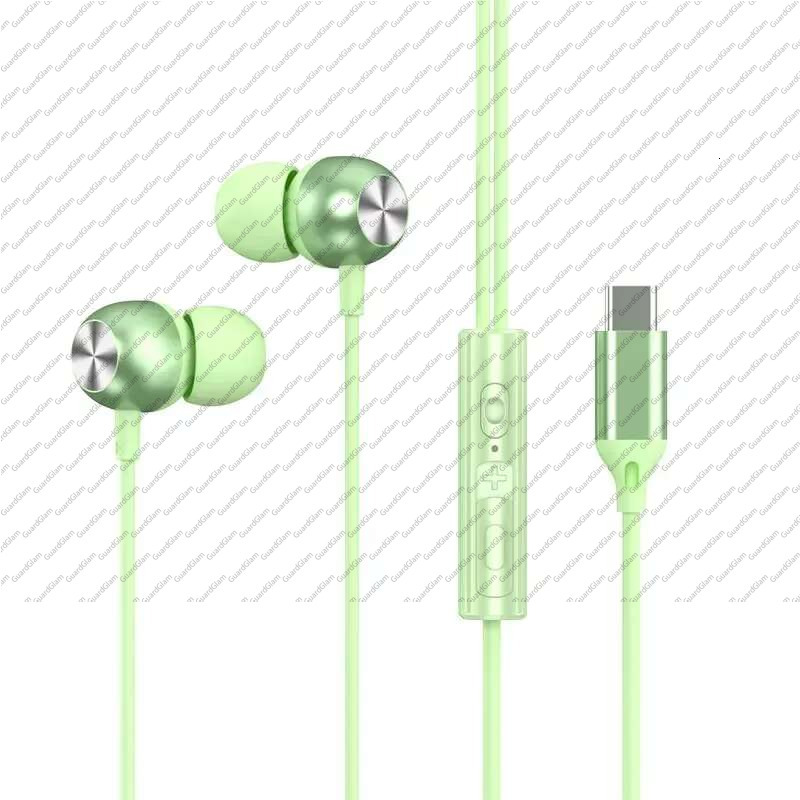 Type C Headphones for S24 S23 S21 S22 Ultra Wired Earphones A53 A52 A34 A54 5G 3.5mm Jack Earbud Headset