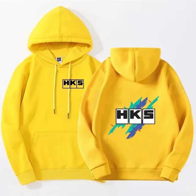 Japan JDM improves HKS Endless Car Hoodies Mens and Womens Printed Hoodies Loose Casual Hoodies Neutral Long Sleeves W250331