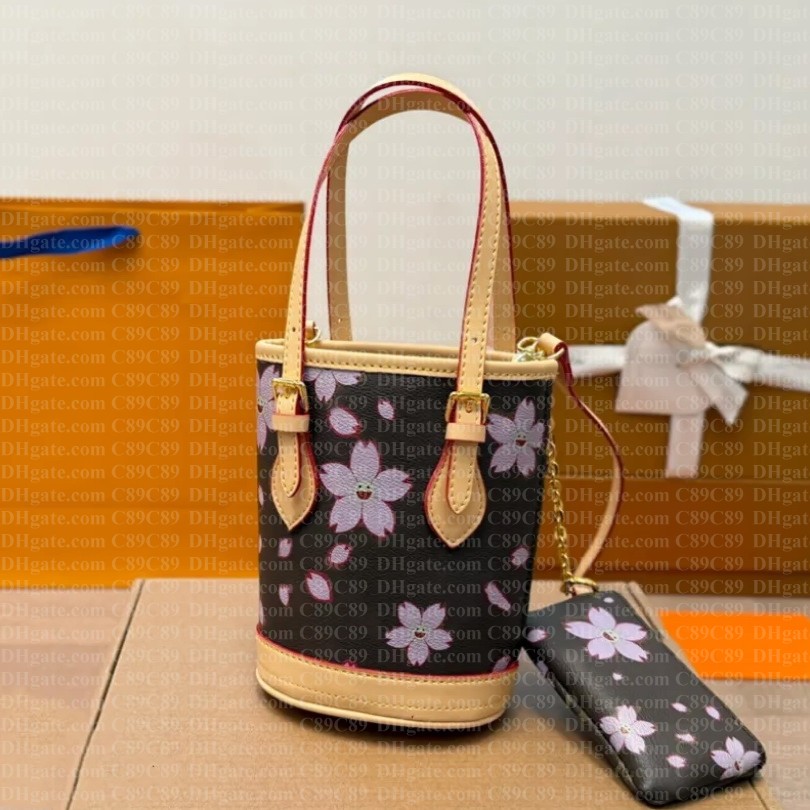Designer Bag Women Genuine Leather takashi X murakami Evening Bucket Tote Bag Shoulder Bags Handbag Crossbody bags backpack Purse Shopping Bags totes wallets