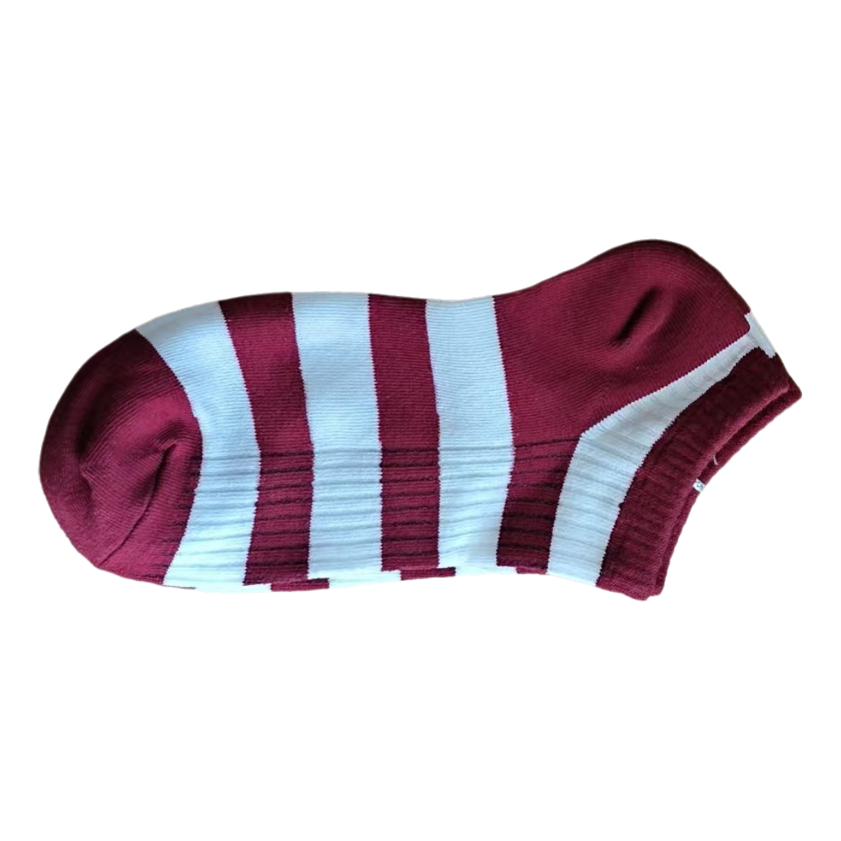 Colorful wide striped women's boat socks are made of soft and comfortable cotton material suitable for women's summer wear A pack of 5 pairs