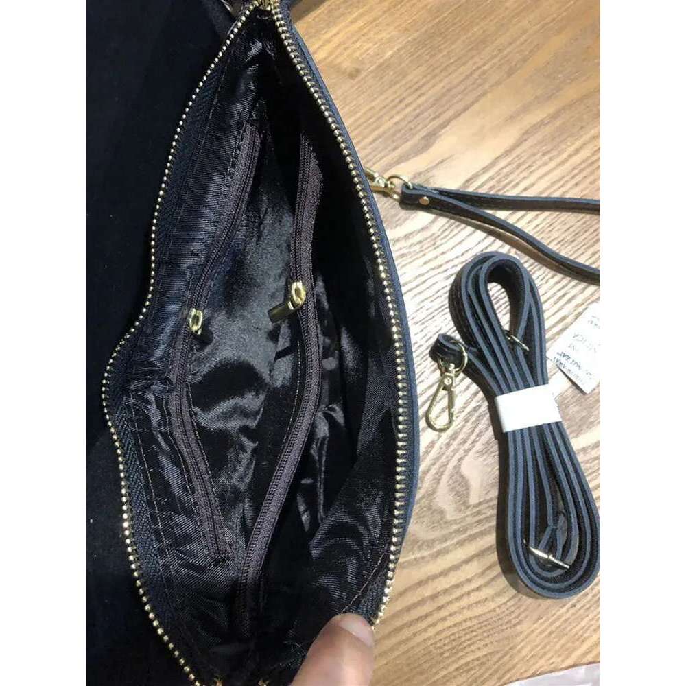 Women's Bags Cow Split Leather Clutch Women Shiny Dias Handbag Flap Crossbody Envelope Messenger Party Crystal Sg Shoulder Bag