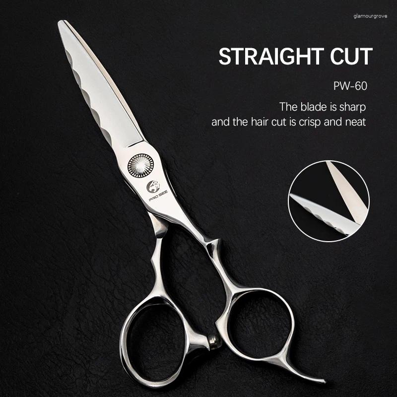 Custom Hair Scissors Professional 6.0 Inch Adjustable Screw Cutting Barber Tools S2563