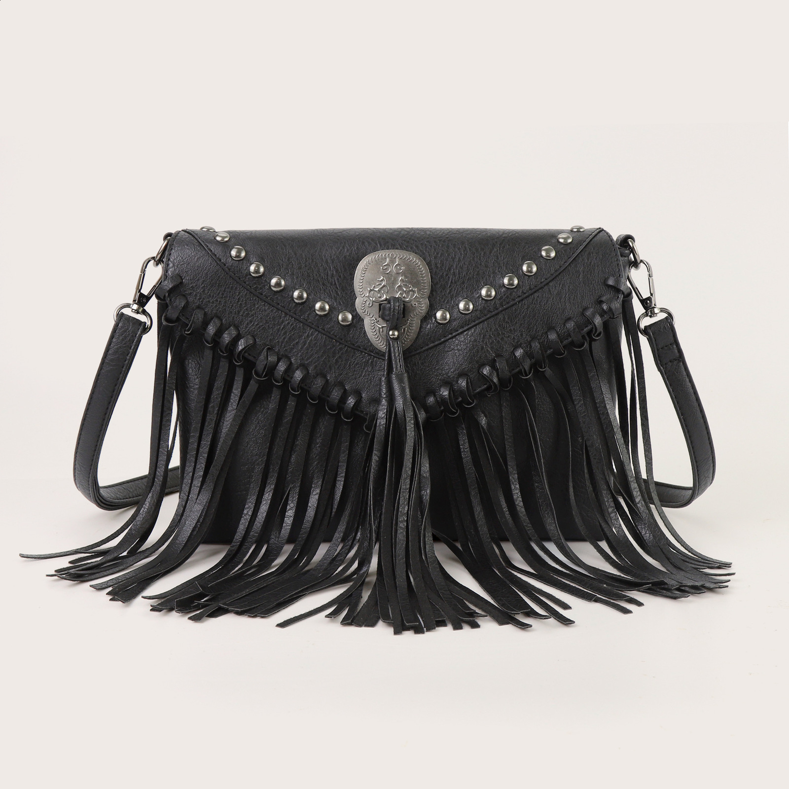 Evening Bags Celela Original Shoulder Bag For Women PU Leather Clutch er Handbags Western Purse Fringe Messenger Bag 230506