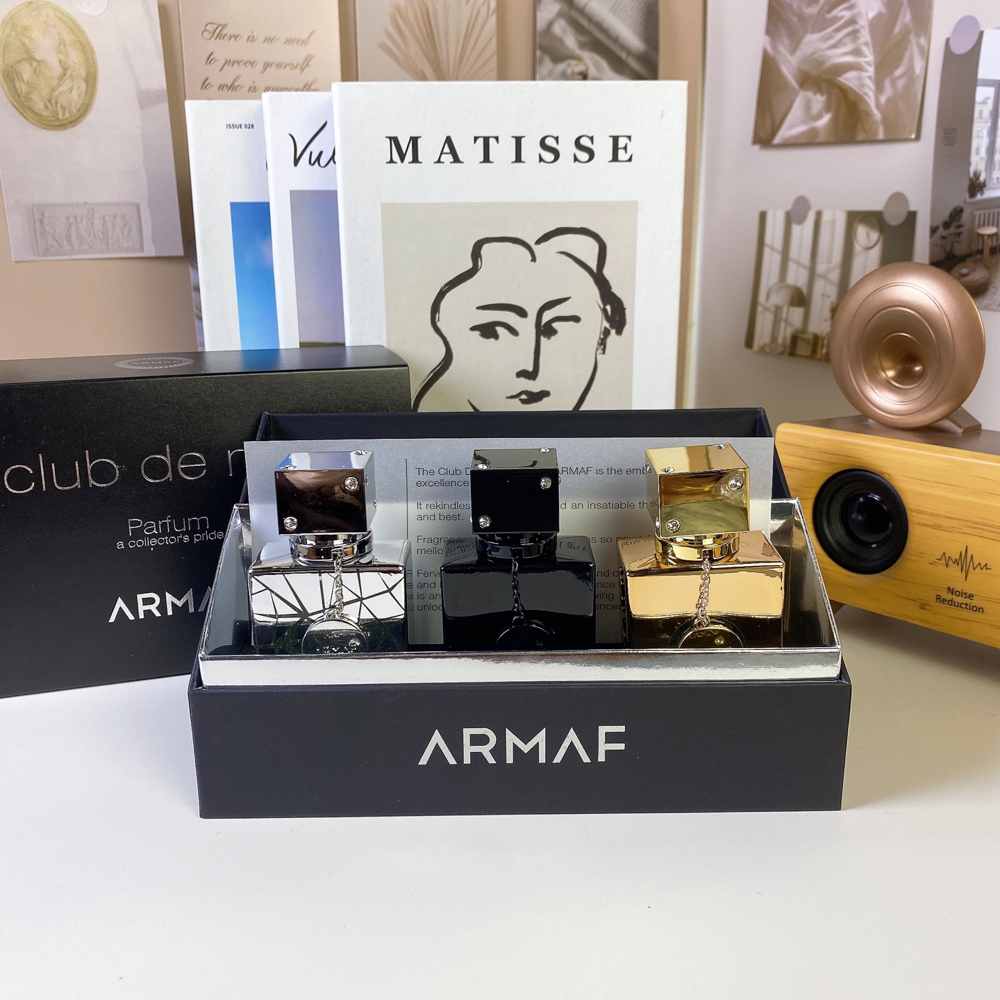Luxury Perfume 3 Medium sample perfume set ARMAF 3x30ml Fragrance with Nozzles Club de Nuit Milestone Sillage Intense Men parfume