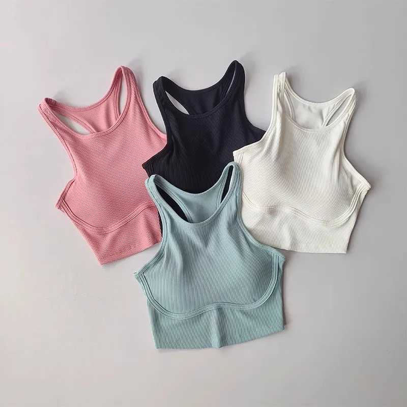 Beautiful back sports bra professional shock resistant fitness high impact womens running vest yoga vest top of the line exercise braXJ250331