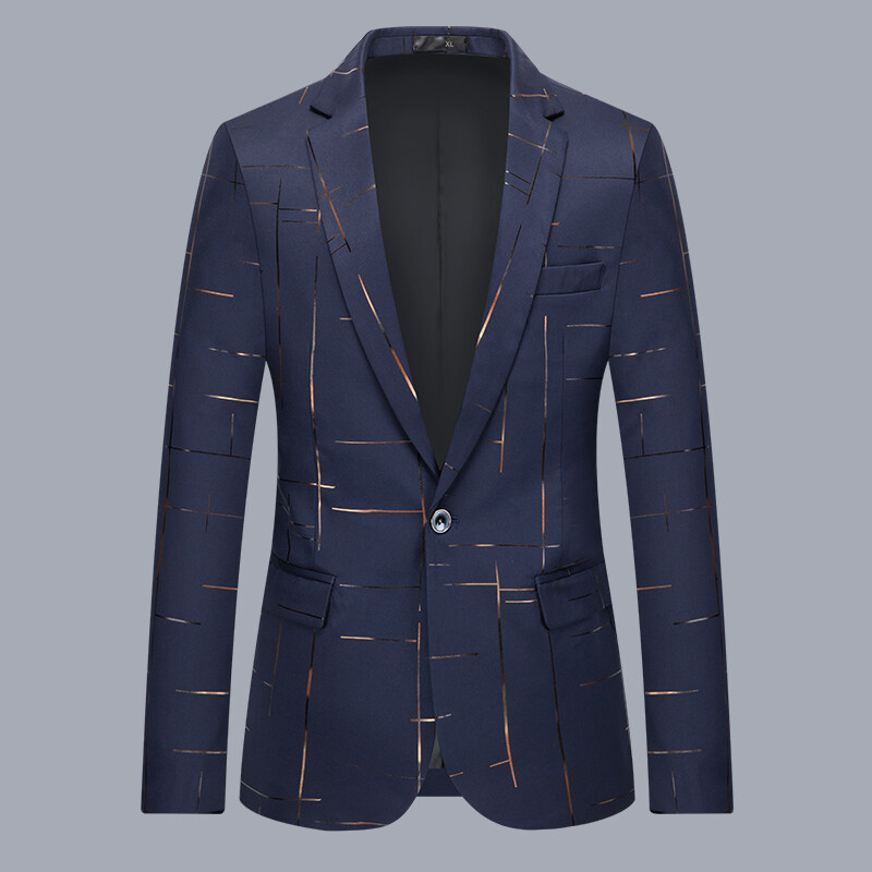 k1112 Men's Single & Double Breasted Slim Fit Suit Coat