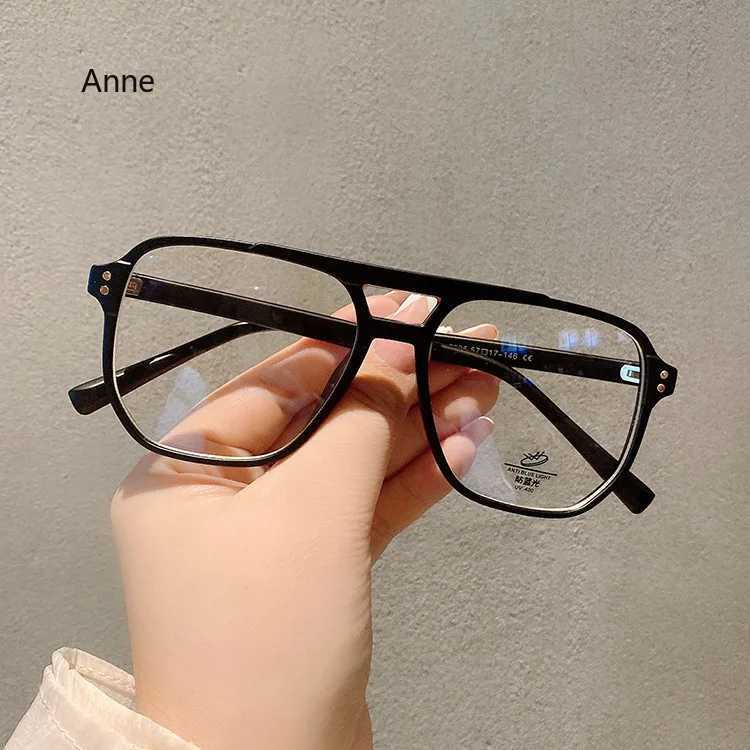 New Arrival Square double travel anti blue light glasses for men blue light blocking glasses for women glasses frame for women optical glasses compute
