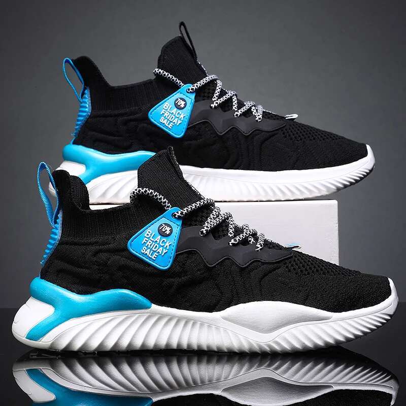 Designer Shoes Sports Shoes Spring And Summer New Styles Breathable Lace Up Men's Mesh Shoes Fashionable Casual Non Slip Outdoor Men's Baske