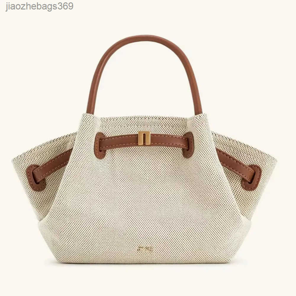 Totes JW Pei Dumpling Bun 2025 New Hana Size Womens Single Cross Shoulder Handbag Wallet z250331