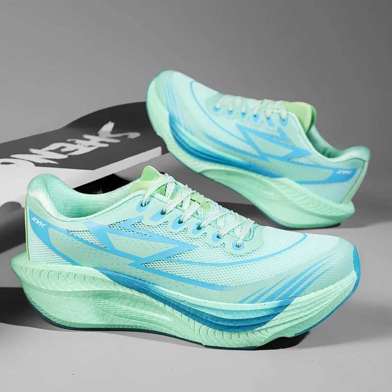New High-quty Carbon Plate Mens Running Shoes for Women Supercritical Cushioning Road Jogging Shoes Light Comfy SneakersC250331