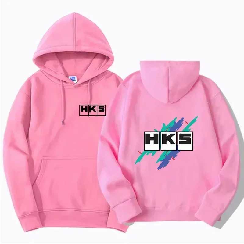 Japan JDM improves HKS Endless Car Hoodies Mens and Womens Printed Hoodies Loose Casual Hoodies Neutral Long Sleeves W250331