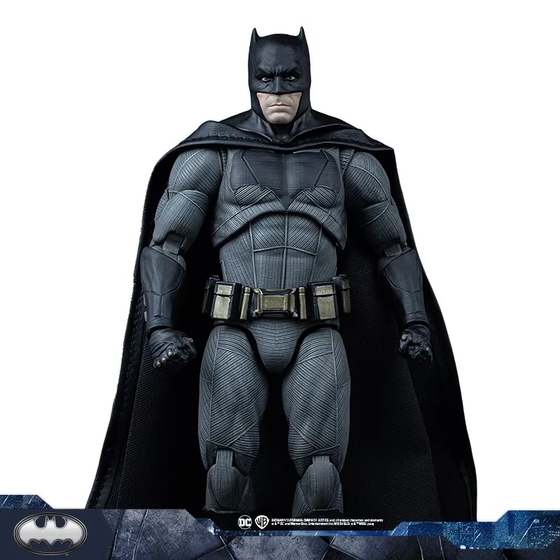 Action Figures Toy Fondjoy DC Batman Batman Movie Character Model Authentic DC Batman Limited Head Sculpt Action Figures 19cm Collect Ornaments Boys B