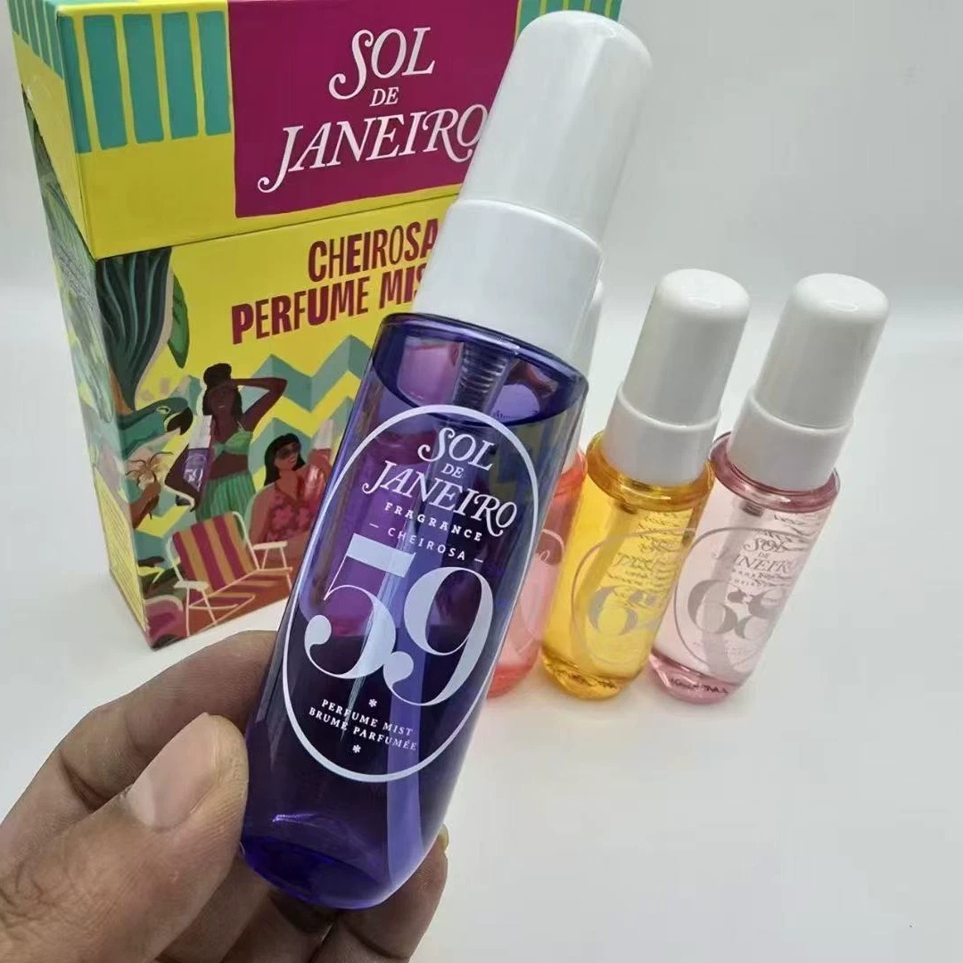 CHEIROSA 62 SET PERFUME Brazilian MIST 68 40 59 Gift Set BRUME PARFUME Body new Mist Spray 30Ml*4 30Ml*4