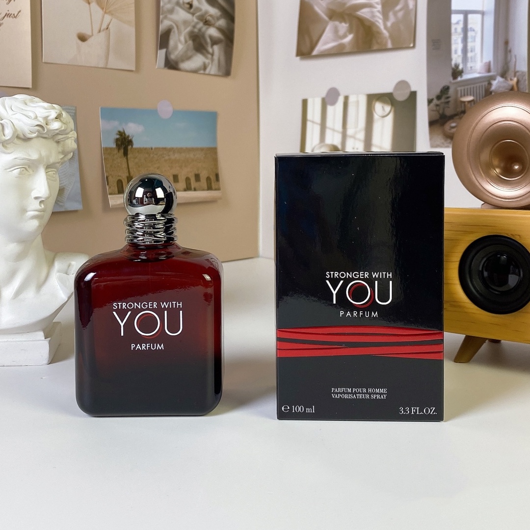 Male STRONGER WITH YOU INTENSELY Absolutely Perfume For Mens Women 100Ml Cologne Long Lasting Fragrance Eau De Parfum Spray Fast Delivery