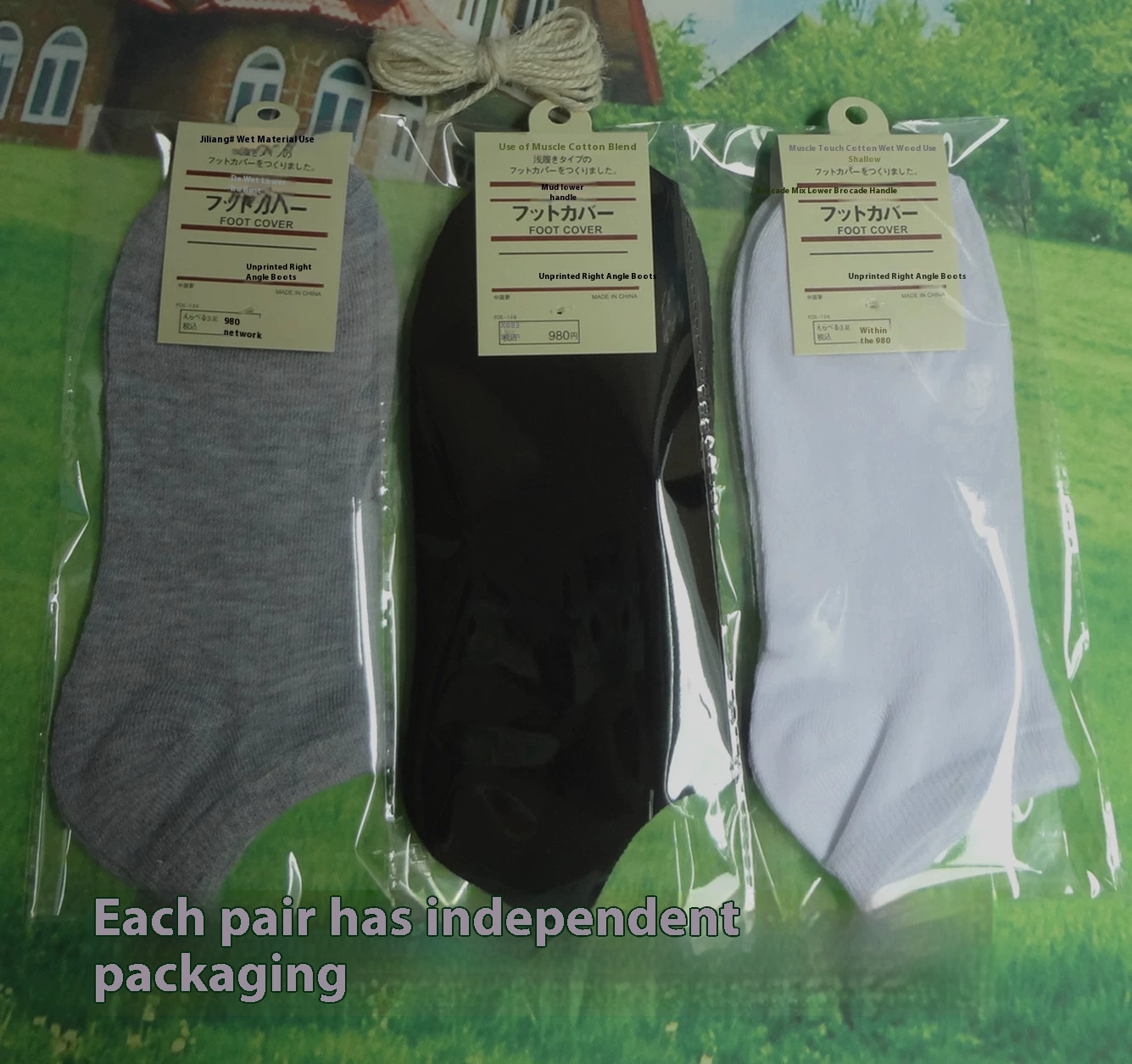 Flat solid color boat socks for Southeast Asia and hot regionsFlat solid color boat socks are breathable and comfortable! A pack of 10 pairs