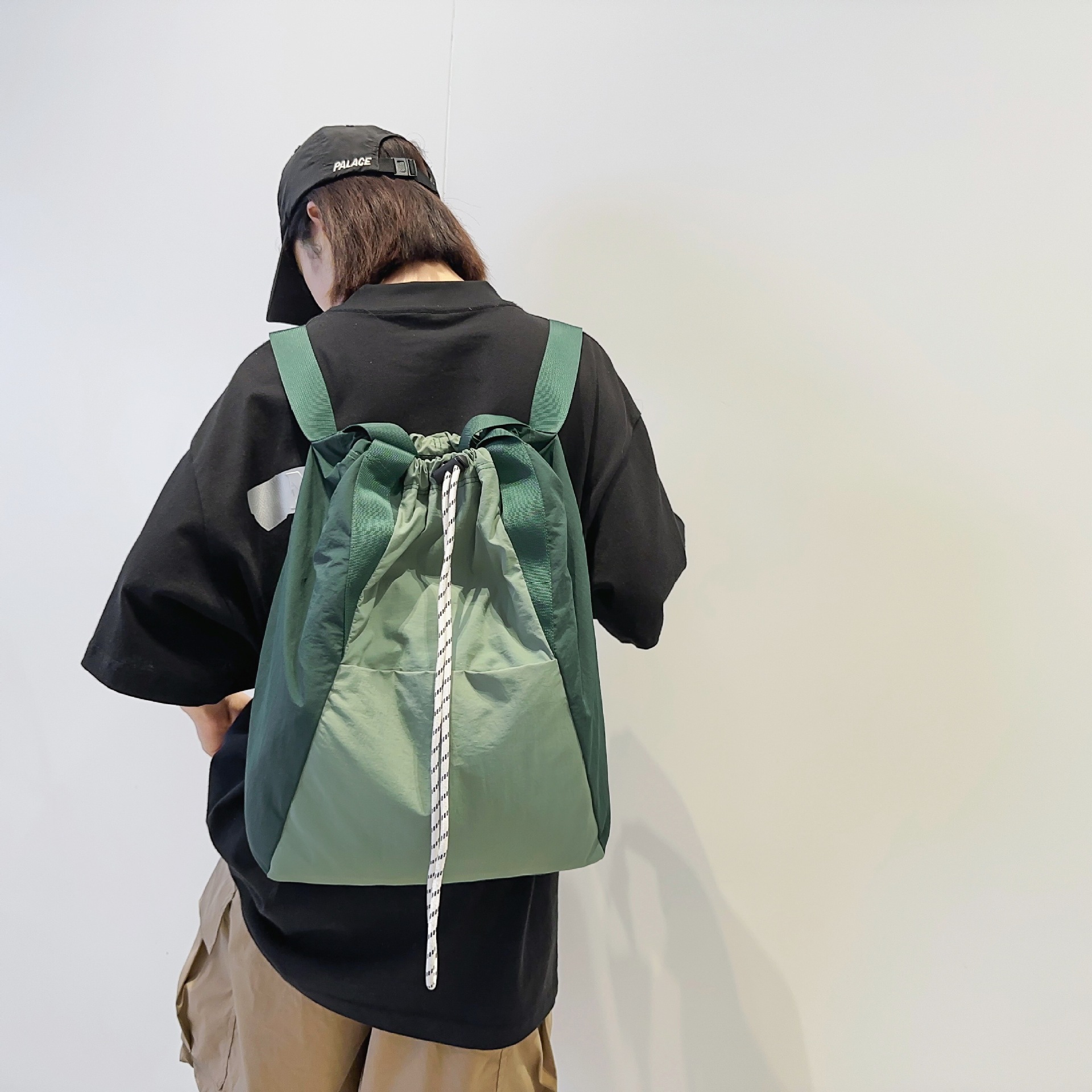 Free shipping hot travel backpack casual crossbody bag drawstring bag large capacity backpack