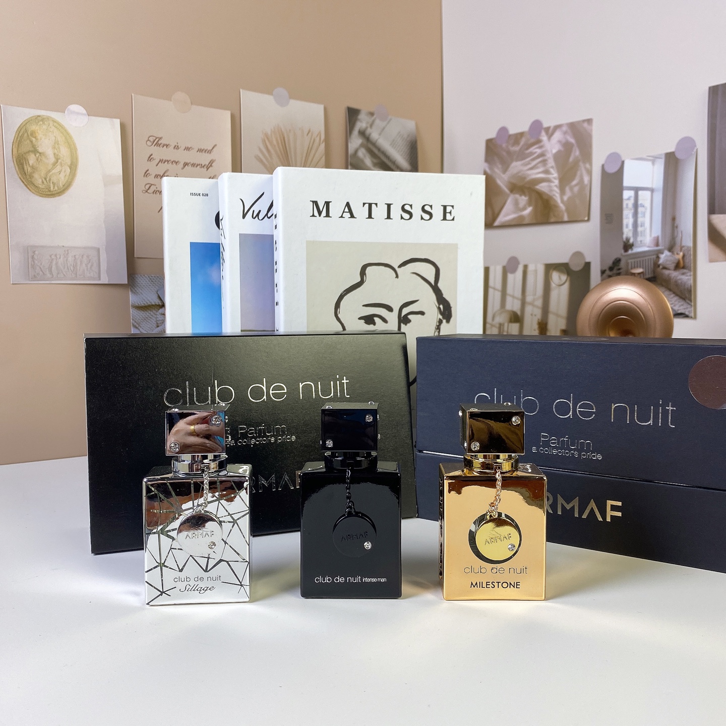Luxury Perfume 3 Medium sample perfume set ARMAF 3x30ml Fragrance with Nozzles Club de Nuit Milestone Sillage Intense Men parfume