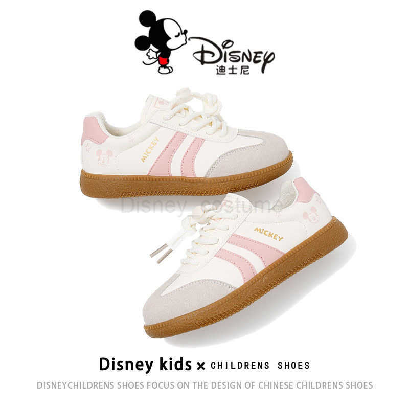 Disney Childrens Casual Board Shoes 2025 Spring New Boys Training Shoes Lightweight Soft soled Anti slip Girls Shoes X250317